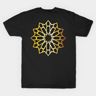 Moroccan golden star T-Shirt